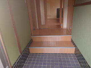 玄関のアフター