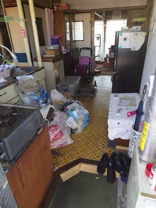 玄関のビフォア