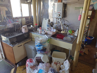 キッチンのビフォア