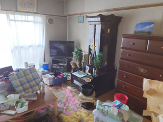 部屋２のビフォア