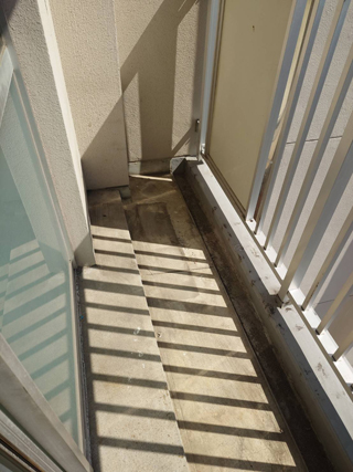 ベランダのアフター