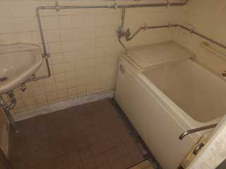 浴室のアフター