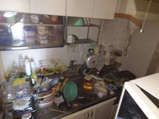 キッチンのビフォア