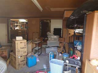 １階倉庫のビフォア