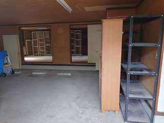 １階倉庫のアフター