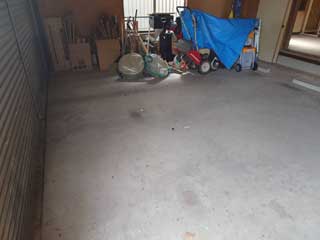 １階倉庫のアフター