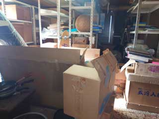 １階倉庫のビフォア