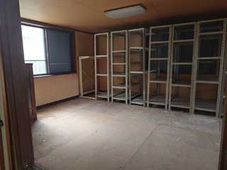 １階倉庫のアフター