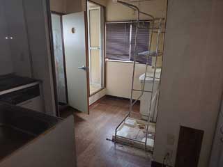 ２階キッチン～洗面のアフター