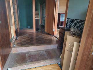 母屋リビングのビフォア