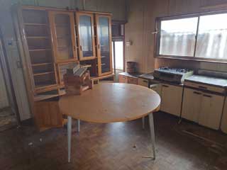 母屋キッチンのアフター