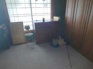 母屋部屋１のビフォア