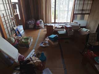 母屋部屋２のビフォア