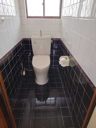 母屋トイレのアフター