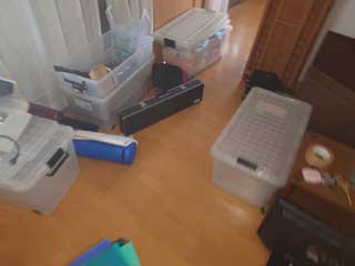 母屋廊下のビフォア