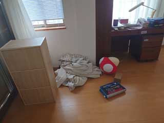 母屋部屋４のビフォア