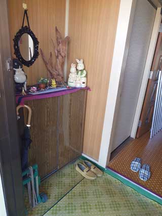 玄関のビフォア