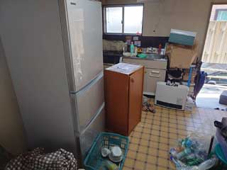 キッチンのビフォア