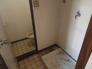 洗濯機置き場のアフター