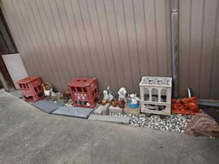 車庫横のビフォア