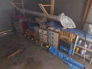 車庫のビフォア