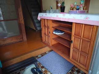 玄関のビフォア