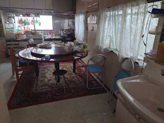 ダイニングのビフォア