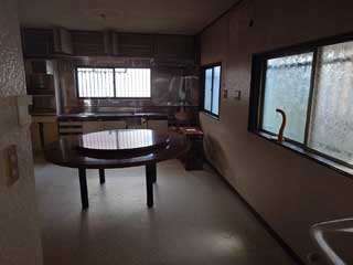 ダイニングのアフター