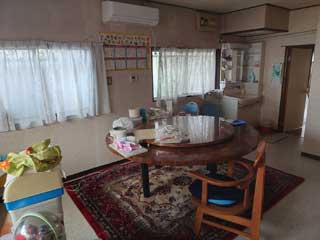 ダイニングのビフォア