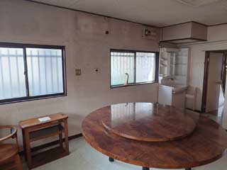 ダイニングのアフター