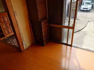 縁側左手のアフター