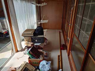 縁側右手のビフォア