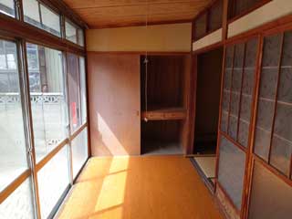 縁側右手のアフター