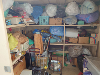 倉庫のビフォアアフター