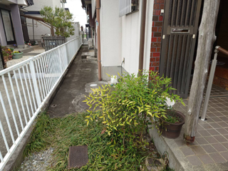 家の外周のビフォアアフター