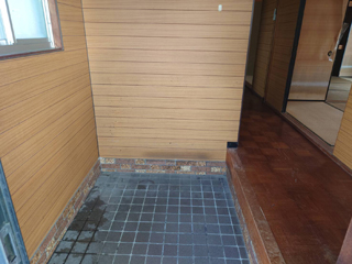 玄関のビフォアアフター