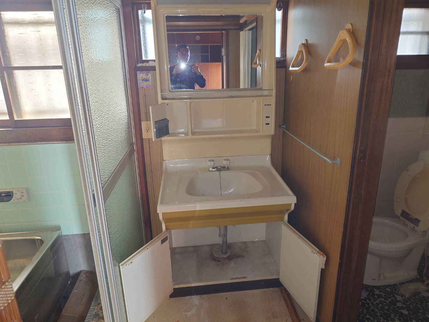 洗面のビフォアアフター