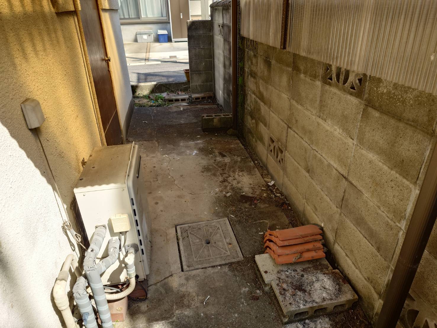 家外周のビフォアアフター