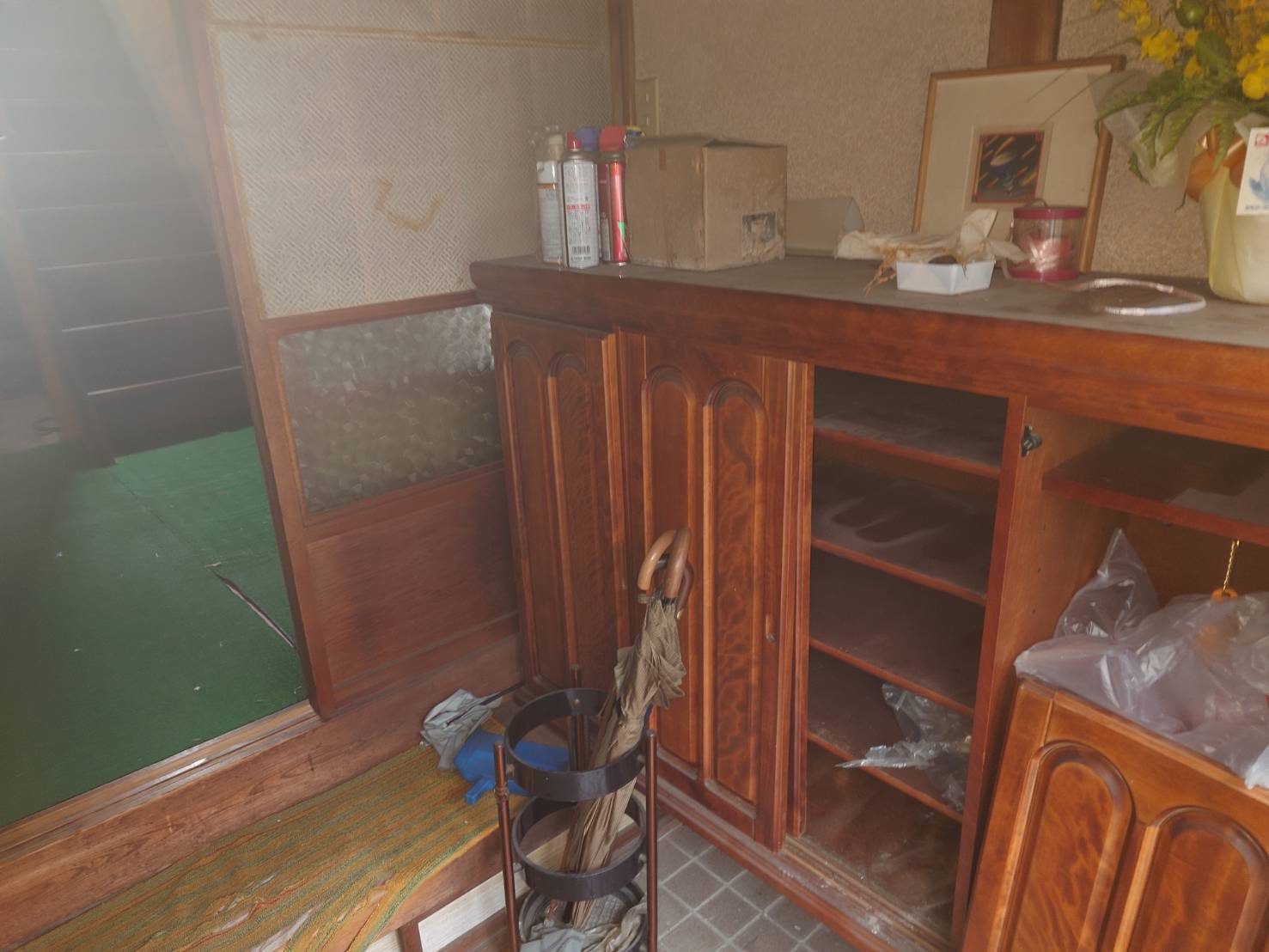 玄関のビフォアアフター