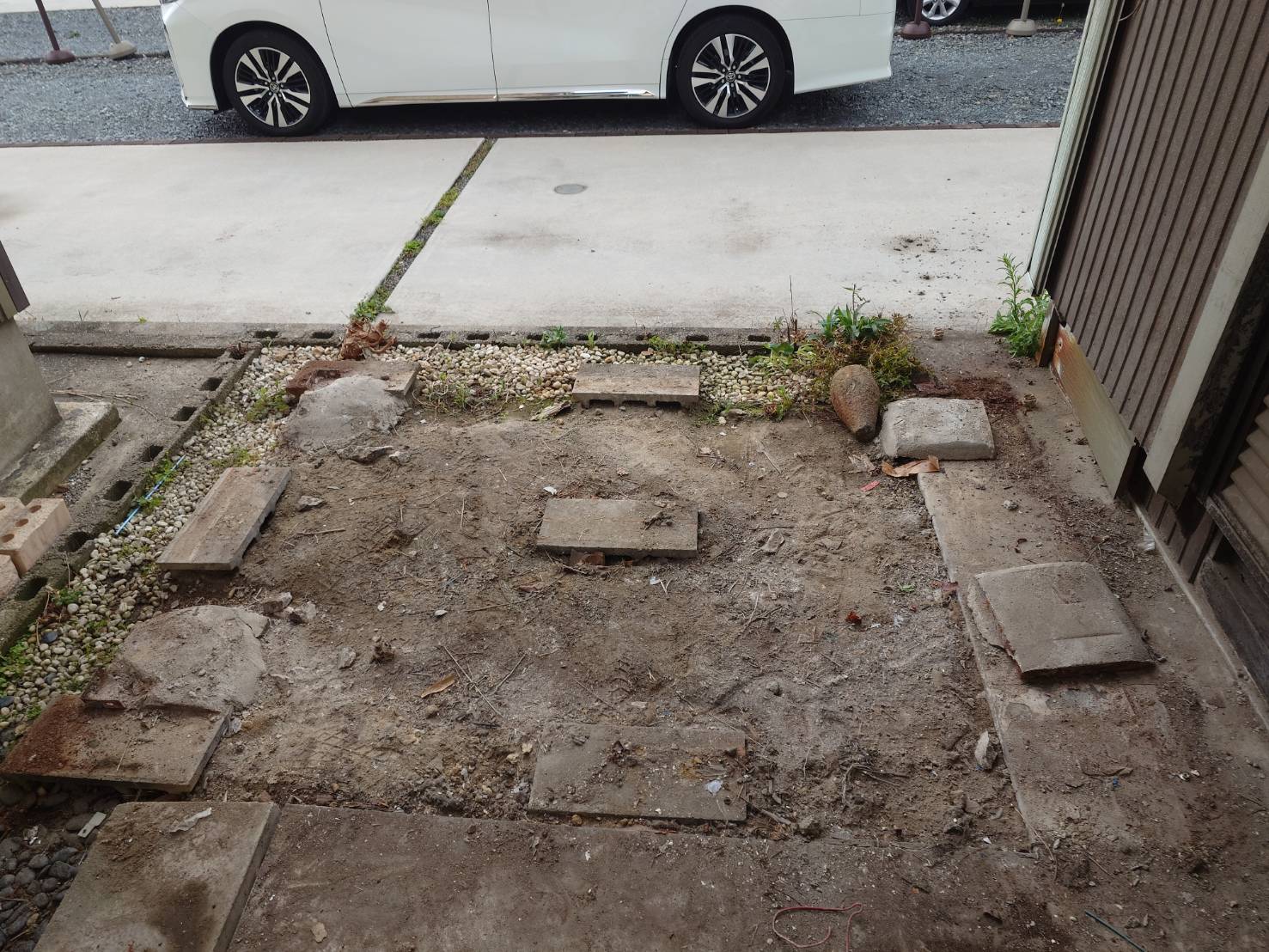 倉庫のビフォアアフター