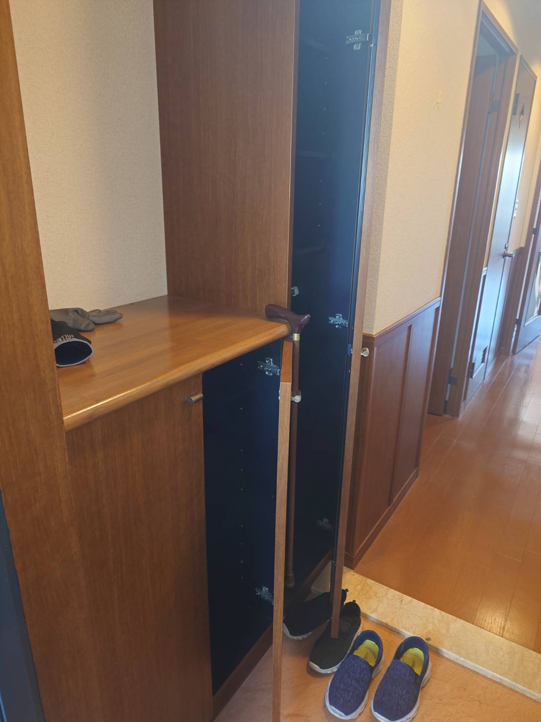 玄関のビフォアアフター