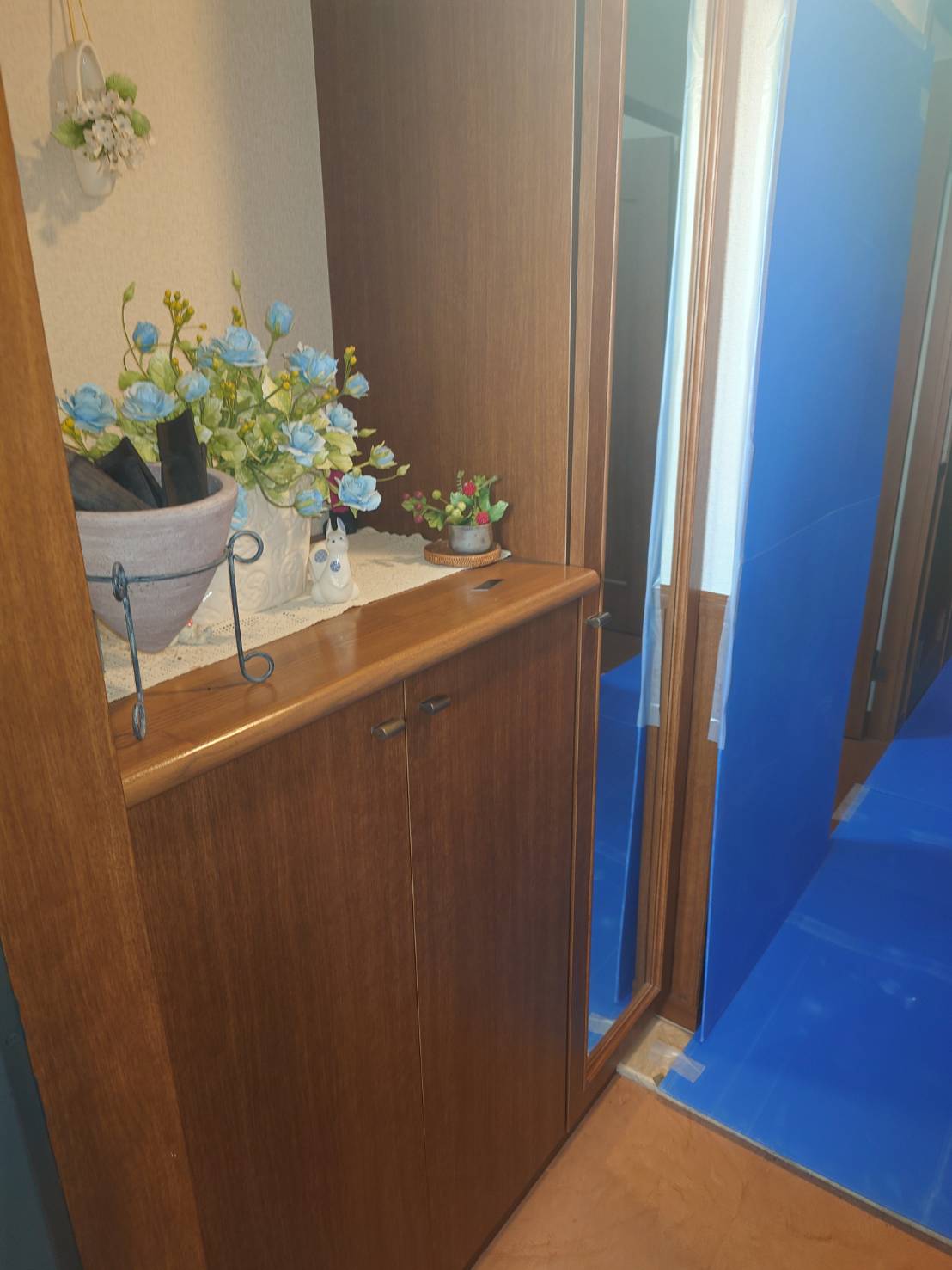 玄関のビフォアアフター