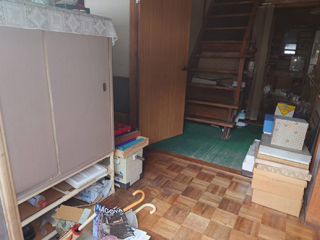 玄関のビフォアアフター