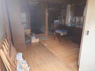 玄関から台所のビフォアアフター