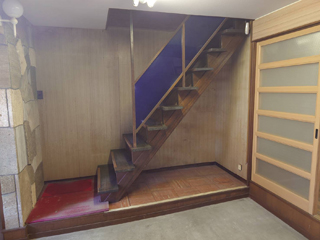 玄関土間右手のビフォアアフター