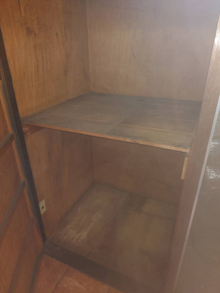 部屋１収納のビフォアアフター""