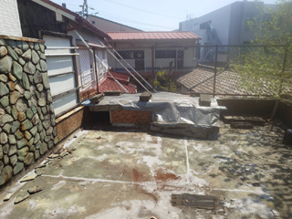 ベランダのビフォアアフター