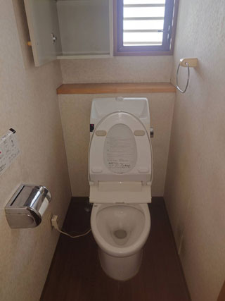 トイレのビフォアアフター