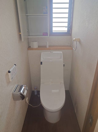 トイレのビフォアアフター