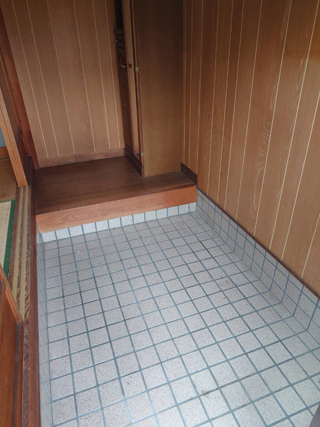 玄関のビフォアアフター